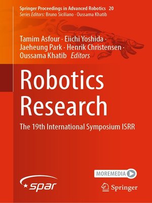 cover image of Robotics Research